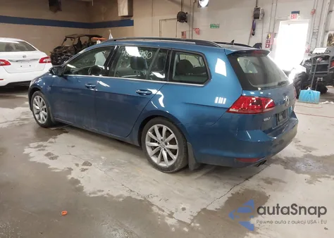 2016 Volkswagen Golf Sportwagen Tsi Se 4-Door z USA, uszkodzony, nr VIN 3VWC17AU2GM522363